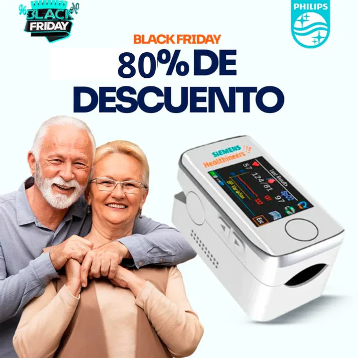 Glucomax – Medidor de Glucosa con Tecnología de Oxímetro Digital | Precisión del 99,9%